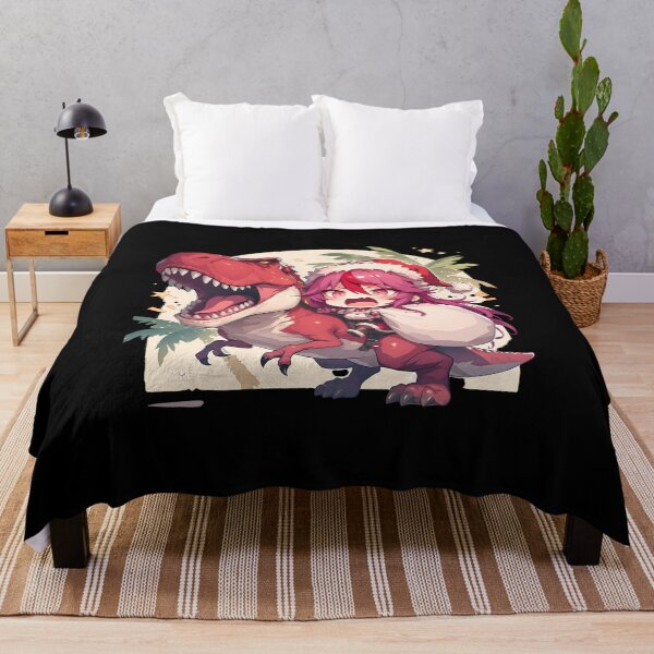 Item preview, Rosaria Christmas Dinosaur Fun Genshin Impact Game Chibi Kawaii Anime designed and sold by CarlosBender.