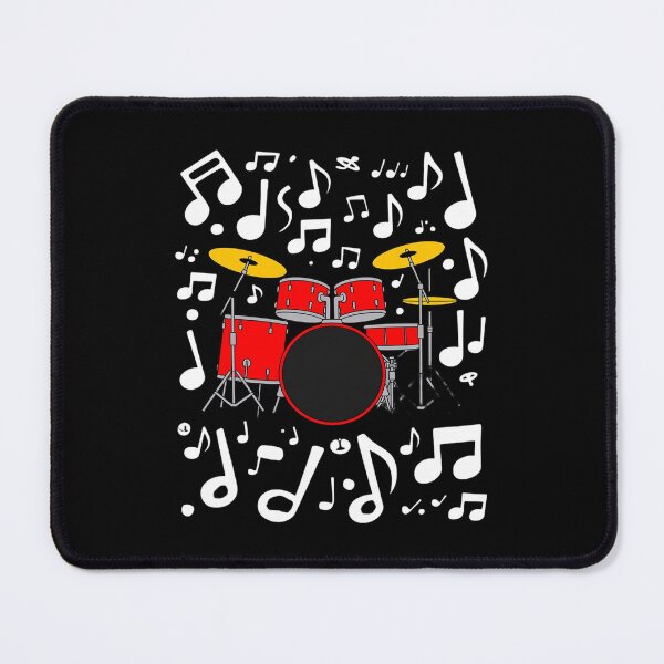 Item preview, Drums Musical Notes Drummer Music Teacher Percussionist designed and sold by LinlinsDemons.