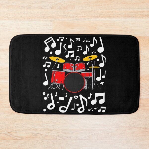 Item preview, Drums Musical Notes Drummer Music Teacher Percussionist designed and sold by LinlinsDemons.