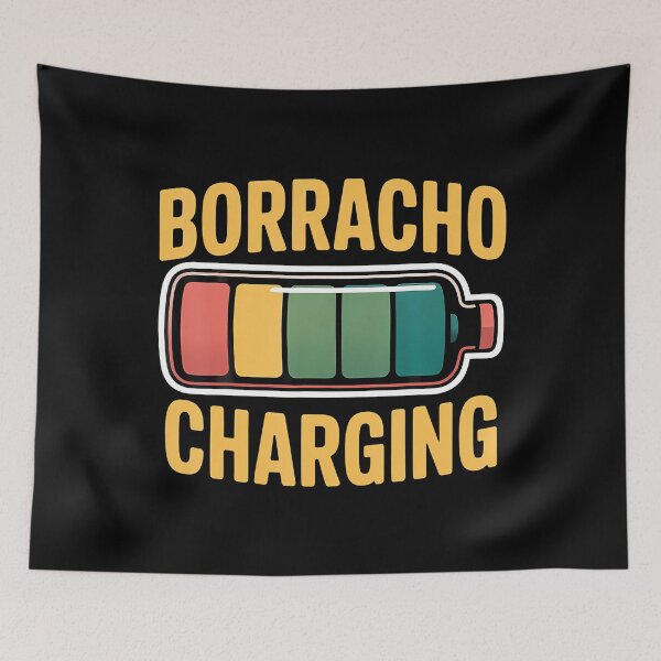 Item preview, Borracho Cargando Borracho Borracho Fiesta designed and sold by KristinDebra.