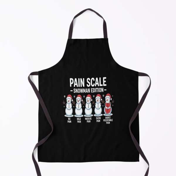 Item preview, Pain Scale Snowman Edition Funny Nurse Doctor Winter Humor designed and sold by EileenDeana.