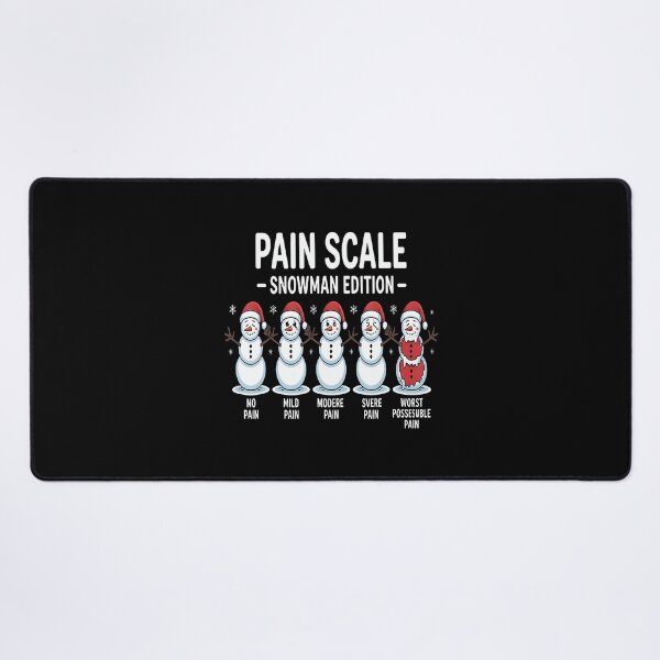 Item preview, Pain Scale Snowman Edition Funny Nurse Doctor Winter Humor designed and sold by EileenDeana.