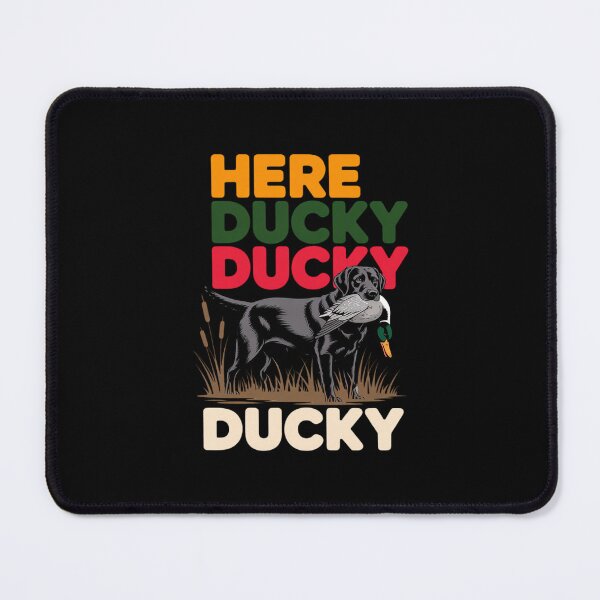 Item preview, Ducks Hunting Dog Here Ducky Ducky designed and sold by LinlinsDemons.