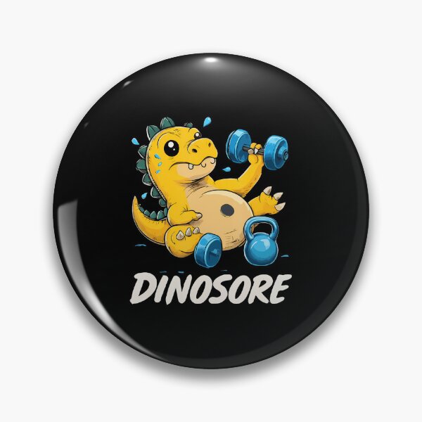 Item preview, Funny Cute Dinosaur Workout Gym Fitness Weightlifting designed and sold by PeggyBeverly.