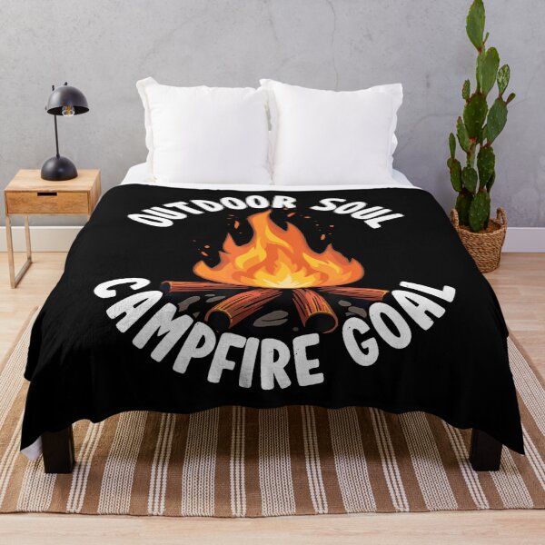 Item preview, Outdoor Soul Campfire Goal Cozy Camping designed and sold by EarlineRenee.