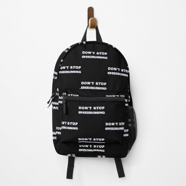 Item preview, Glitch Don’t Stop Speedrunning Gamer Aesthetic designed and sold by PHRASEandSTYLE.
