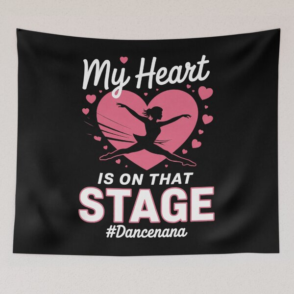 Item preview, My Heart Is On That Stage Dancenana Grandma Mother's Day designed and sold by CruelShadesSt.
