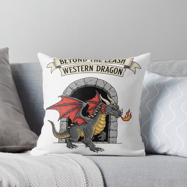 Item preview, Western Dragon – Fire Guardian Fantasy Creature Art designed and sold by Creatuer Handling Protocols.
