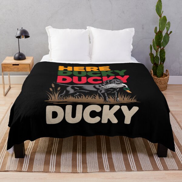 Item preview, Ducks Hunting Dog Here Ducky Ducky designed and sold by LinlinsDemons.