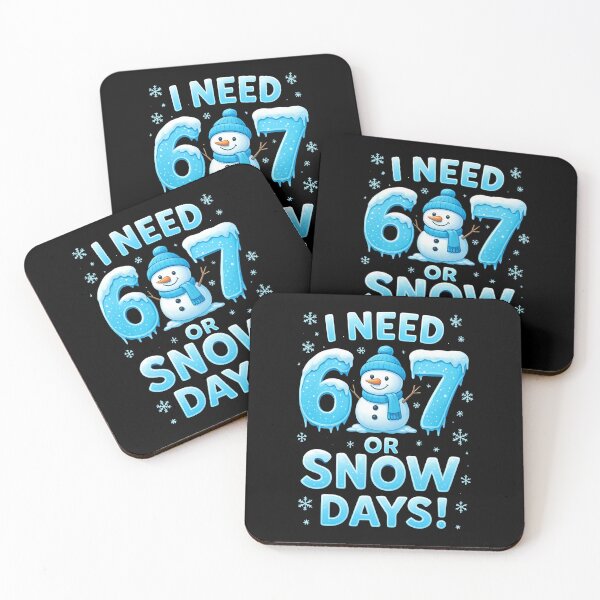 Item preview, I Need 6 7 Snow Days Funny Snowy Day Teacher and School designed and sold by AnitaBice.