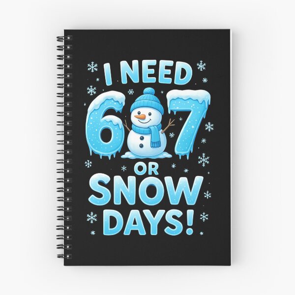 Item preview, I Need 6 7 Snow Days Funny Snowy Day Teacher and School designed and sold by AnitaBice.