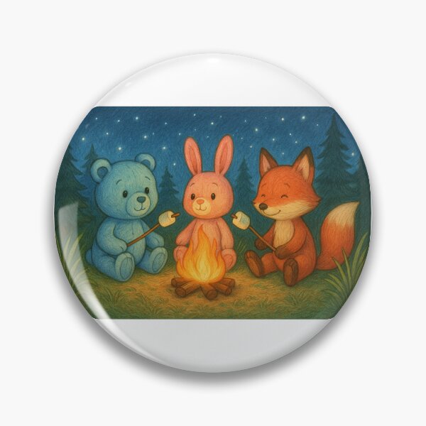 Item preview, Campfire Friends designed and sold by LittleTreeBugCo.