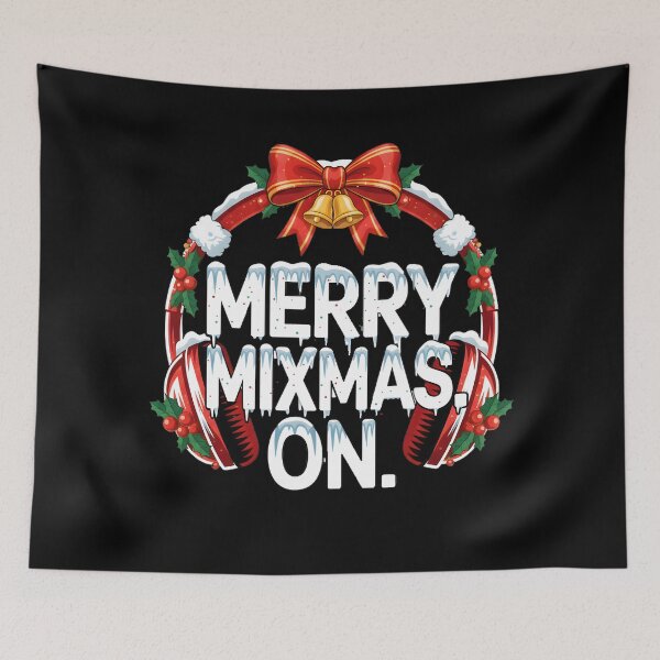 Item preview, Merry Mixmas DJ Christmas Design designed and sold by SoulenCify.