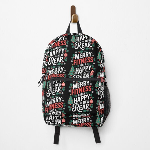 Item preview, Merry Fitness And A Happy New Rear Fitmas Christmas Workout designed and sold by DollieMichele.