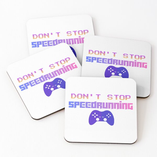 Item preview, Minimal Violet Controller – Don’t Stop Speedrunning designed and sold by PHRASEandSTYLE.