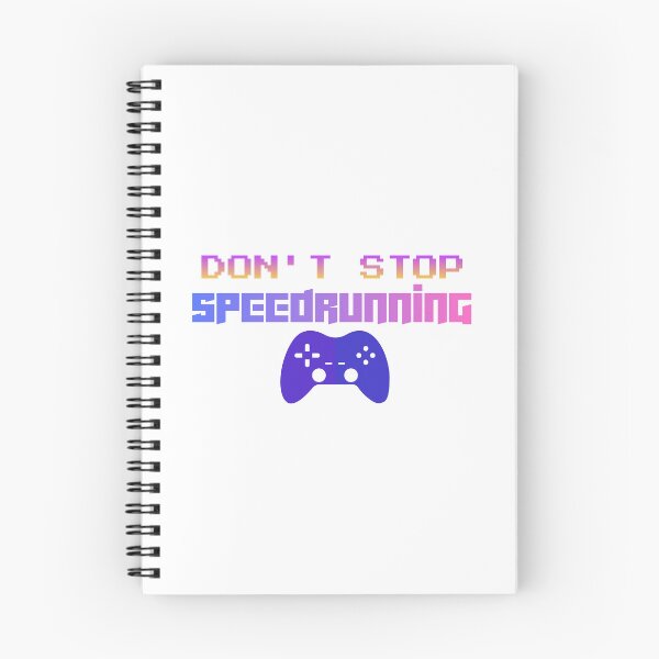 Item preview, Minimal Violet Controller – Don’t Stop Speedrunning designed and sold by PHRASEandSTYLE.