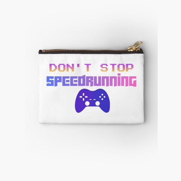 Item preview, Minimal Violet Controller – Don’t Stop Speedrunning designed and sold by PHRASEandSTYLE.