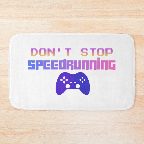 Item preview, Minimal Violet Controller – Don’t Stop Speedrunning designed and sold by PHRASEandSTYLE.