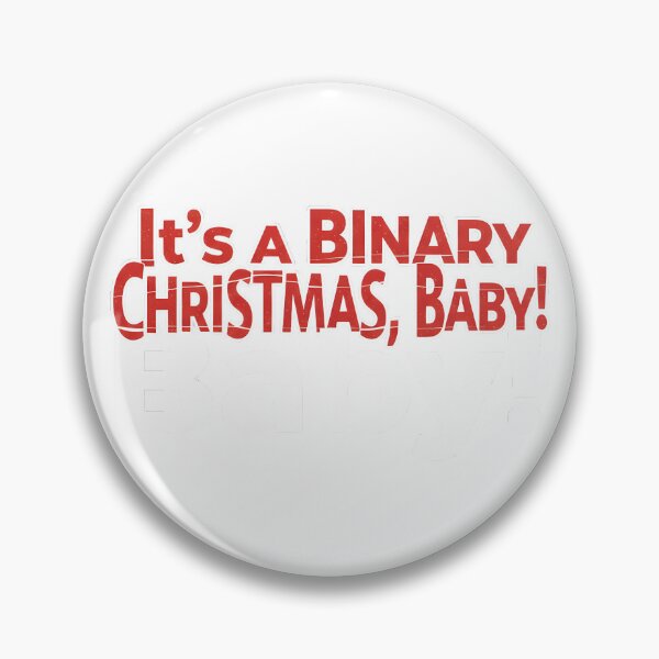 Item preview, It's a Binary Christmas, Baby! designed and sold by HelixPedia.