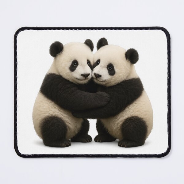 Item preview, Cute Panda Cubs Embracing designed and sold by BloomOfDesign.