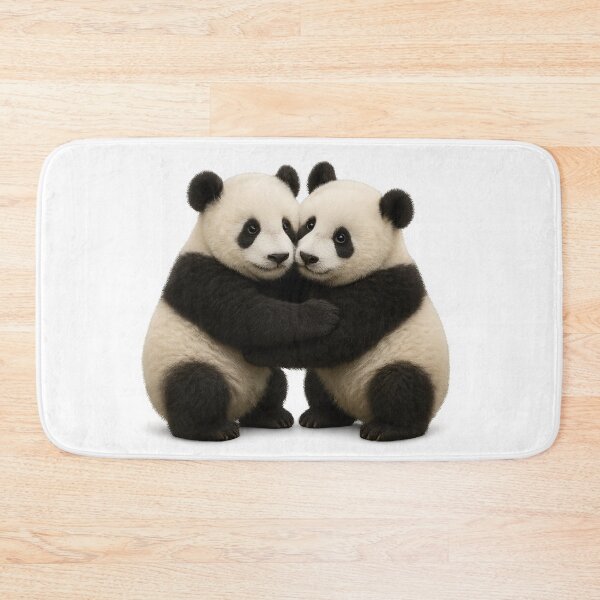 Item preview, Cute Panda Cubs Embracing designed and sold by BloomOfDesign.
