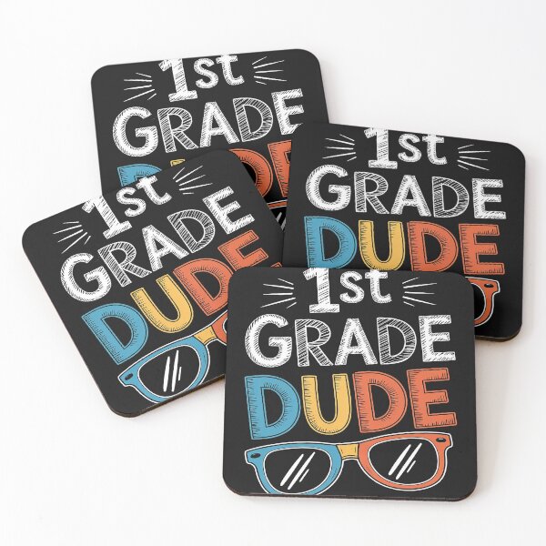 Item preview, 1st Grade Dude Back To School First Grade student designed and sold by BlueCreator-inc.