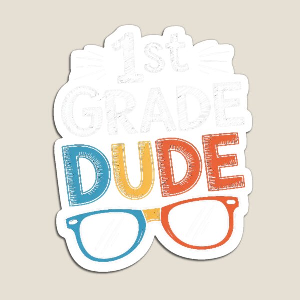 Item preview, 1st Grade Dude Back To School First Grade student designed and sold by BlueCreator-inc.