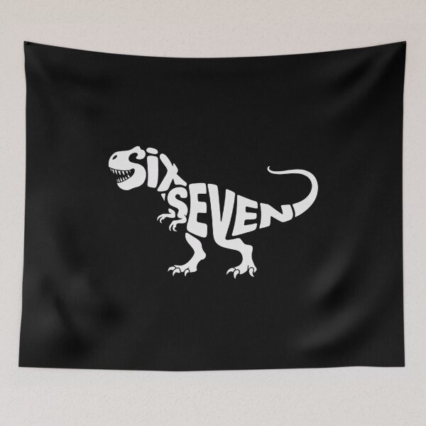 Item preview, Six Seven T Rex Meme Funny 6 7 Dinosaur designed and sold by AnitaBice.