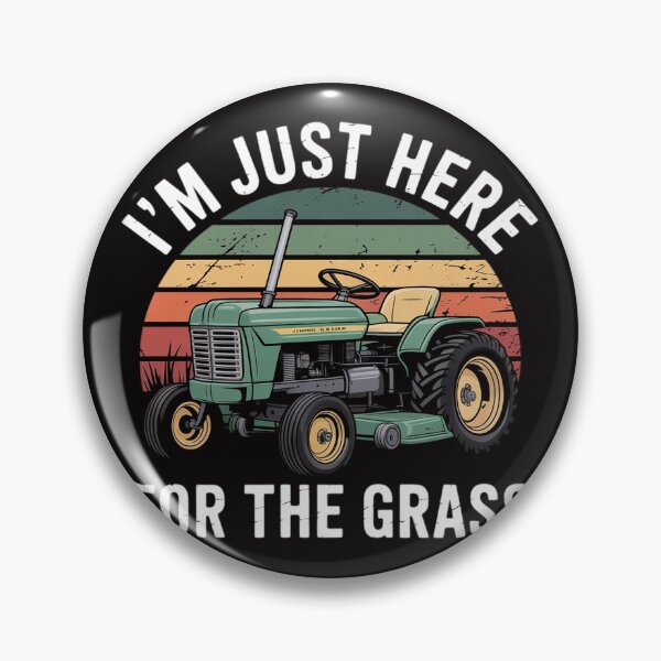 Item preview, Im Just Here For The Grass Riding Mower Mowing Gift For Dad designed and sold by margaridroso.
