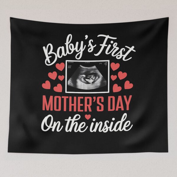 Item preview, Baby's First Mother's Day On The Inside Pregnant Mom designed and sold by CruelShadesSt.