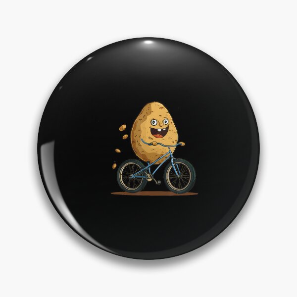 Item preview, Funny Cycling Potato For Biker And Vegetable Fans designed and sold by DollieMichele.