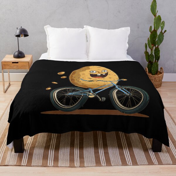 Item preview, Funny Cycling Potato For Biker And Vegetable Fans designed and sold by DollieMichele.