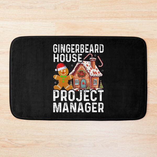 Item preview, Gingerbread House Project Manager Christmas Cookie Baking designed and sold by SarahLeanne1.