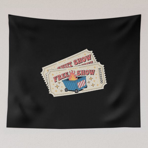 Item preview, Dumpster Fire Tickets for The Show designed and sold by LinlinsDemons.