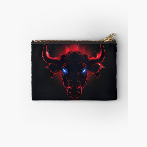 Item preview, Neon Noir Bull Market – Cyberpunk Bull Head designed and sold by GlyphSmith.