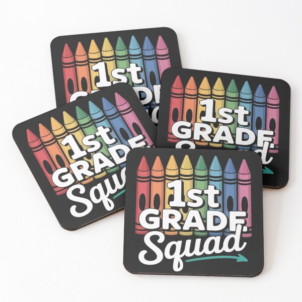 Item preview, 1st Grade Squad Team Crew Back School Graduation Teacher designed and sold by BlueCreator-inc.