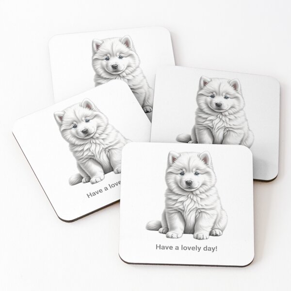 Item preview, Have a lovely day! Samoyed designed and sold by herloque.