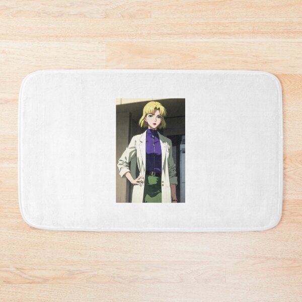 Item preview, Cool NERV Scientist Portrait: Ritsuko Akagi in Lab Coat designed and sold by iloveanimechibi.