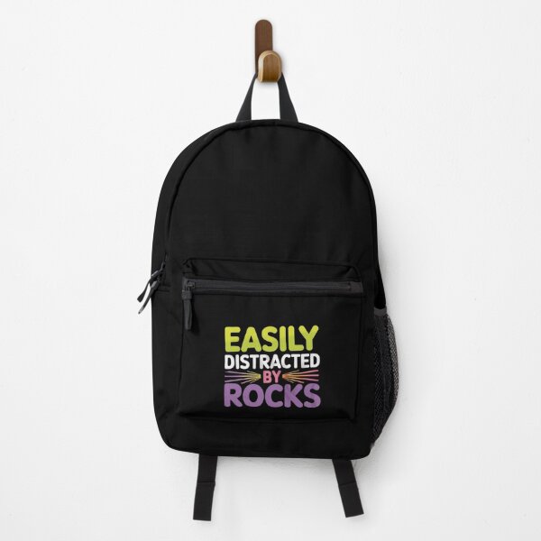 Item preview, Easily Distracted by Rocks - Geologist Mineral Lovers designed and sold by FndPardaL.