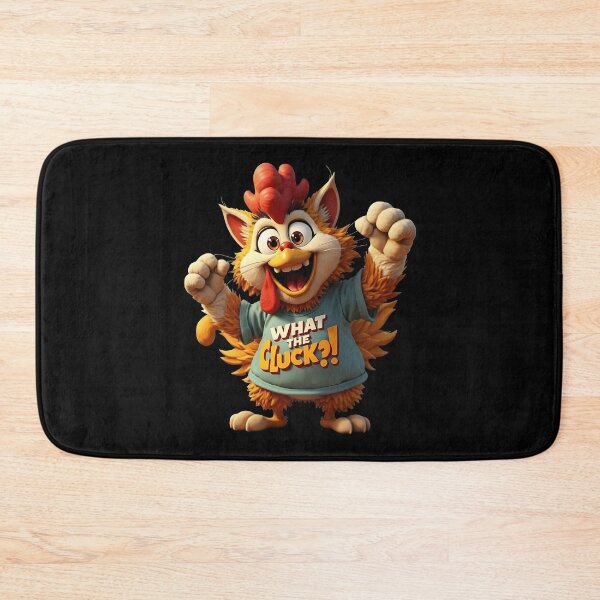 Item preview, WHAT THE CLUCK – Funny Cartoon Hybrid Character with Bold Attitude designed and sold by SoftyDesigns.