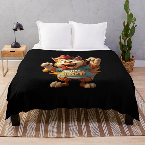 Item preview, WHAT THE CLUCK – Funny Cartoon Hybrid Character with Bold Attitude designed and sold by SoftyDesigns.