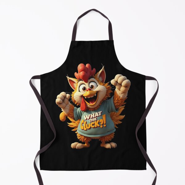 Item preview, WHAT THE CLUCK – Funny Cartoon Hybrid Character with Bold Attitude designed and sold by SoftyDesigns.