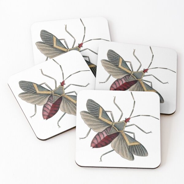 Item preview, Red Flying Bug Illustration, Entomology  designed and sold by HawthorneFlame.