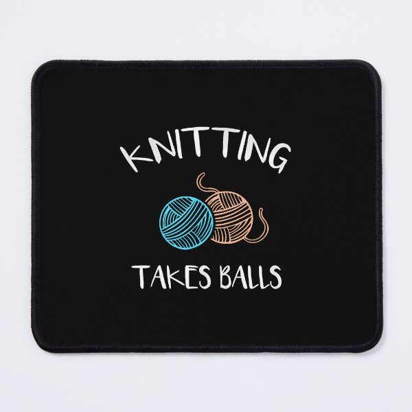 Item preview, Knitting Takes Balls designed and sold by KristinDebra.