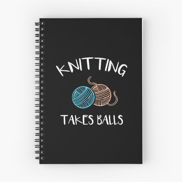 Item preview, Knitting Takes Balls designed and sold by KristinDebra.