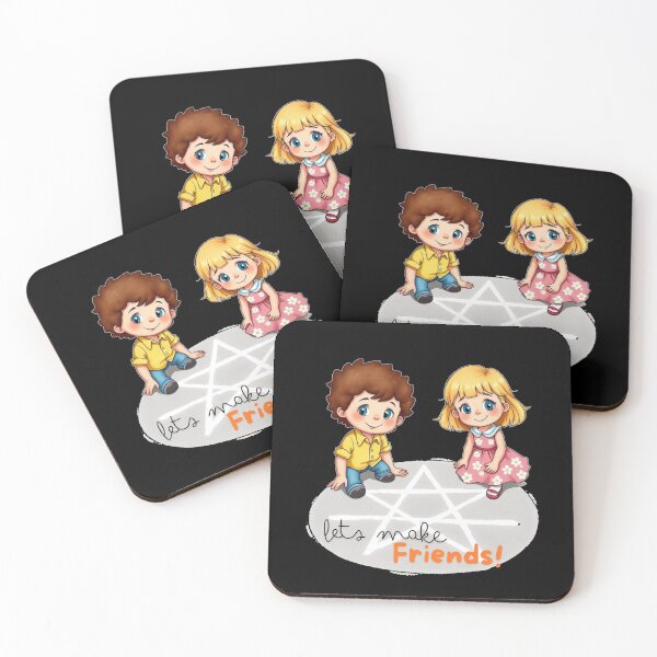 Item preview, Let's Make Friends! – Cute Demon Summoning Dark Humor designed and sold by NSB-Design.