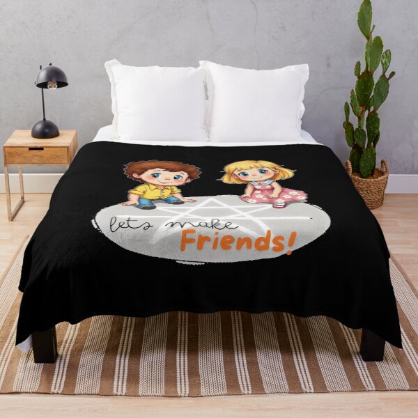 Item preview, Let's Make Friends! – Cute Demon Summoning Dark Humor designed and sold by NSB-Design.