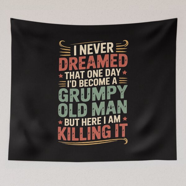 Item preview, I'd Become A Grumpy Old Man Fathers Day For Dad Grandpa designed and sold by margaridroso.