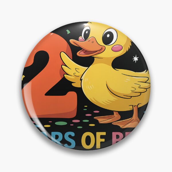 Item preview, 2nd Birthday Duck For Children Two Years Old designed and sold by Dolostope.