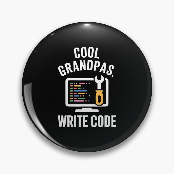 Item preview, Cool Grandpas Write Code Funny Programmer Coder designed and sold by PeggyBeverly.